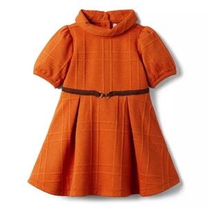 Janie and Jack Orange Kids Casual Dress